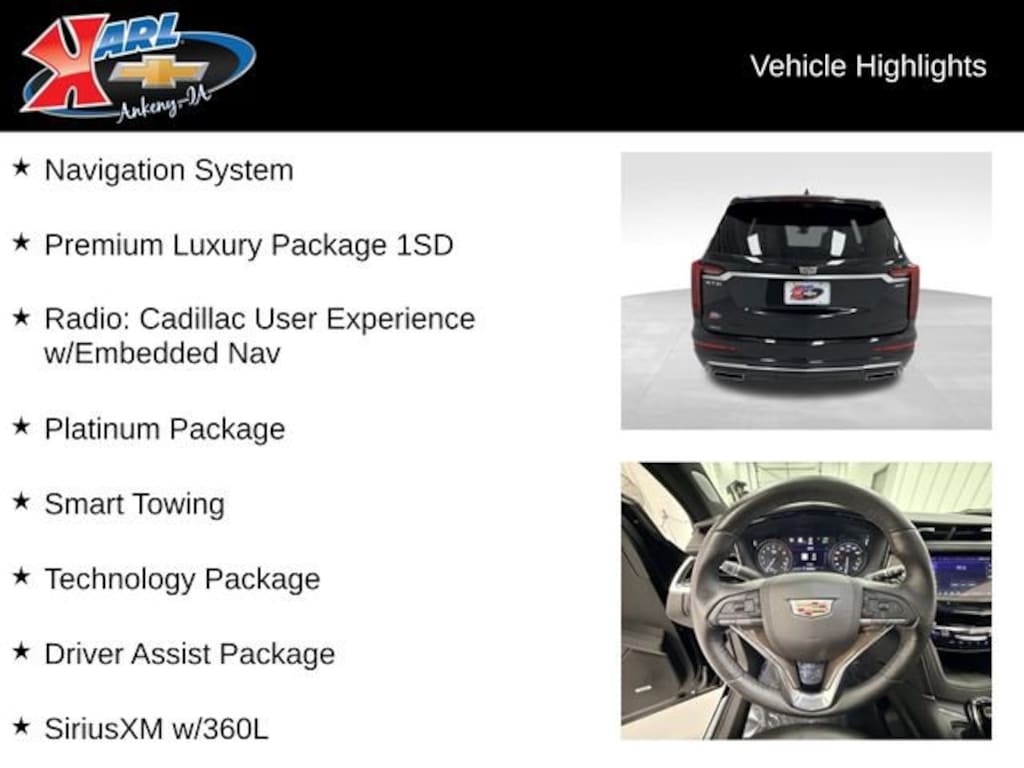 Used 2023 CADILLAC XT6 Premium Luxury SUV