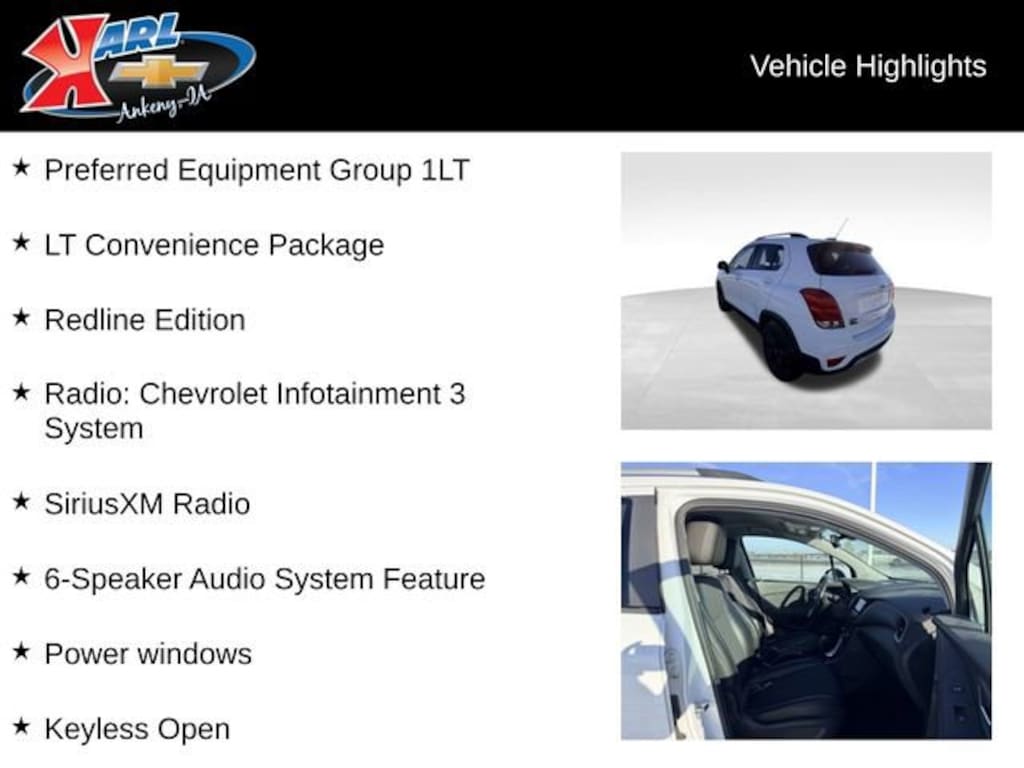 Used 2020 Chevrolet Trax LT SUV