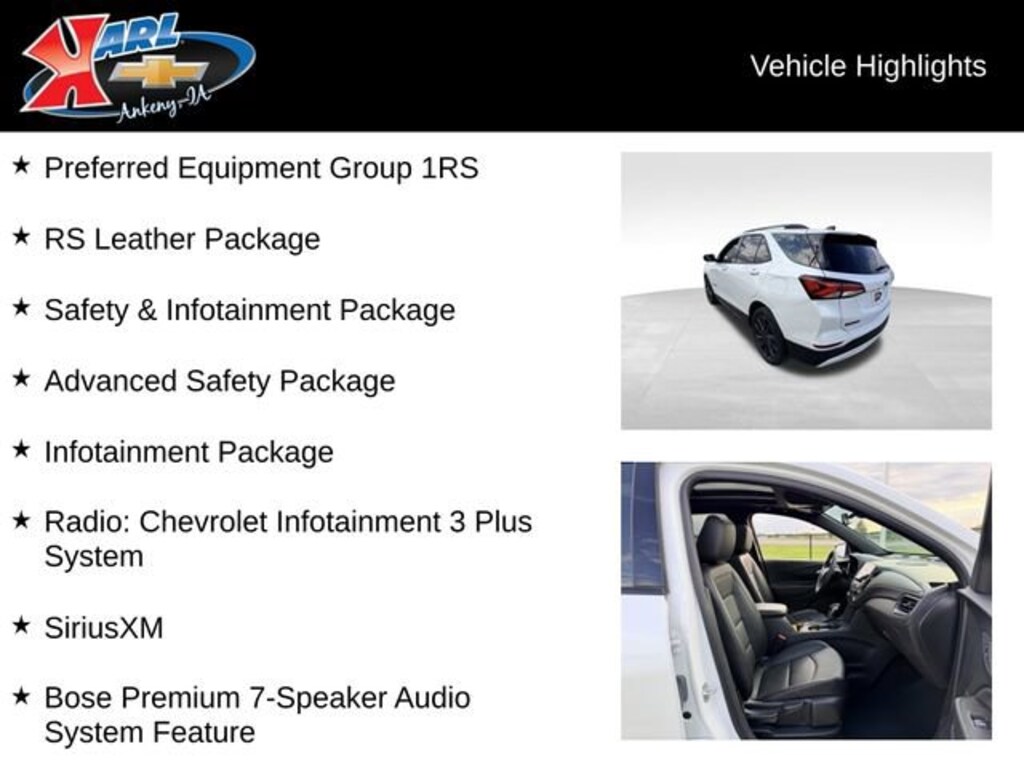 Used 2024 Chevrolet Equinox RS SUV