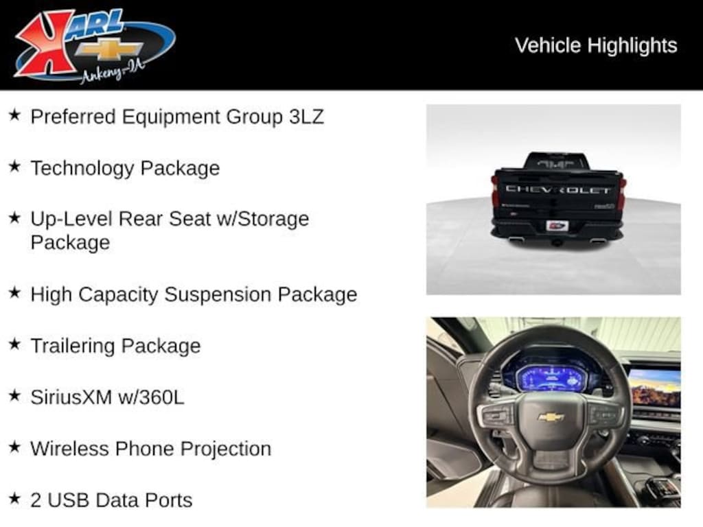 Used 2023 Chevrolet Silverado 1500 High Country Truck Crew Cab