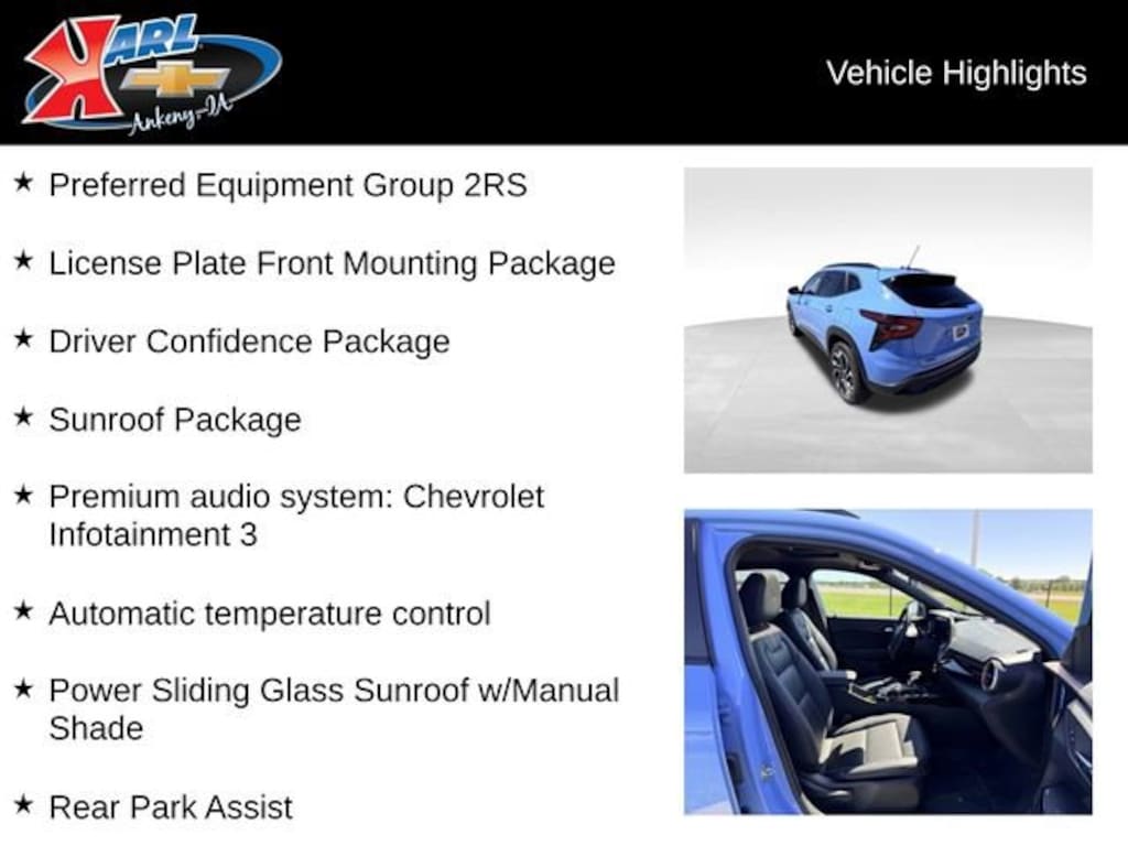 Used 2024 Chevrolet Trax 2RS SUV