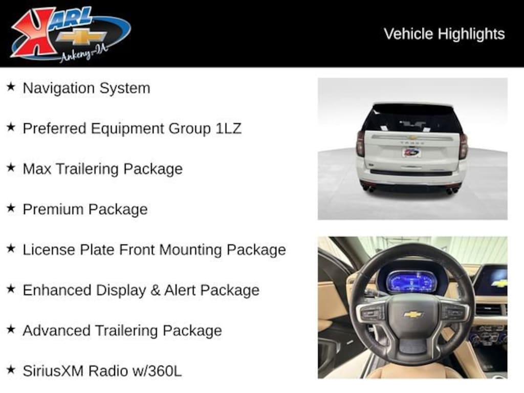 Used 2022 Chevrolet Tahoe Premier SUV