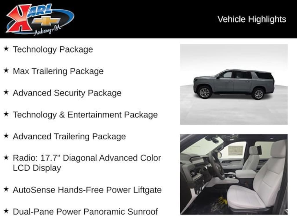 New 2025 Chevrolet Suburban Premier SUV