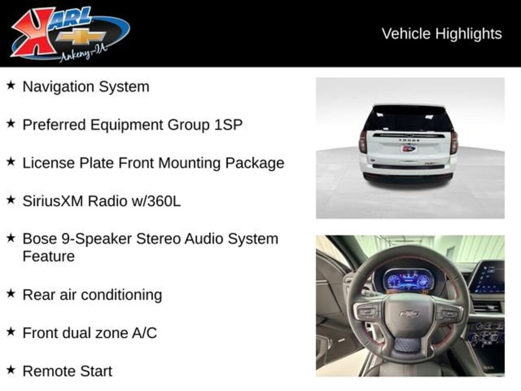 Used 2023 Chevrolet Tahoe RST SUV