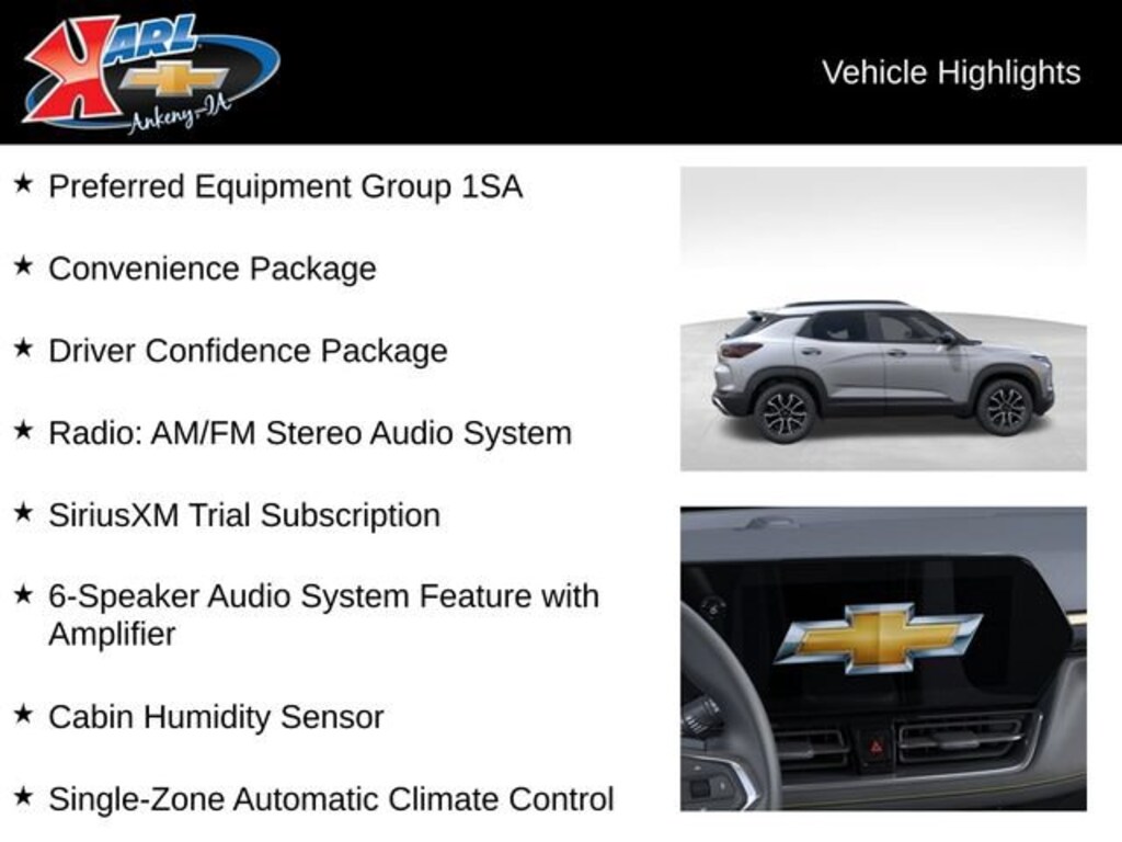 New 2026 Chevrolet Trailblazer Activ SUV