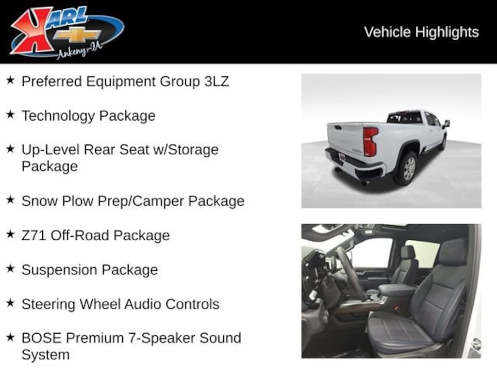 New 2026 Chevrolet Silverado 2500 HD High Country Truck Crew Cab