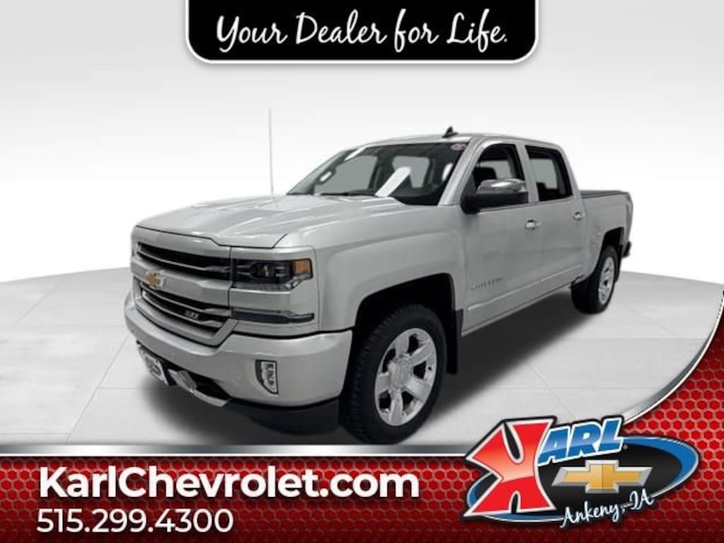 Used 2017 Chevrolet Silverado 1500 LTZ Truck Crew Cab