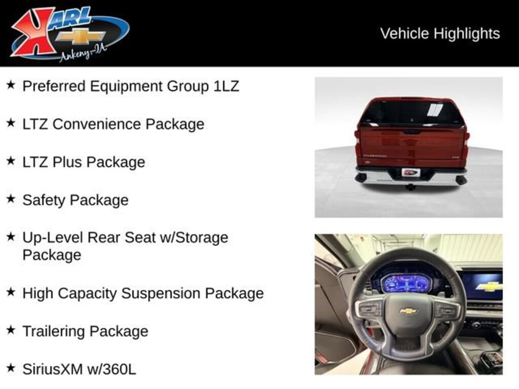 Used 2024 Chevrolet Silverado 1500 LTZ Truck Crew Cab