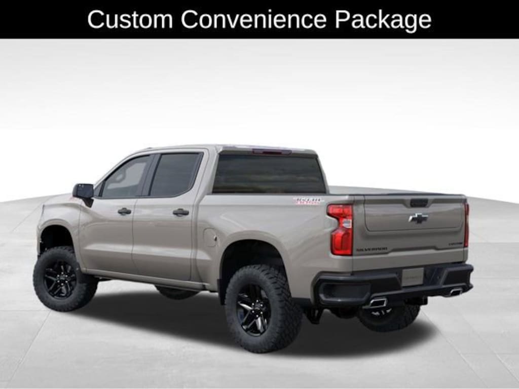 New 2026 Chevrolet Silverado 1500 Custom Trail Boss Truck Crew Cab