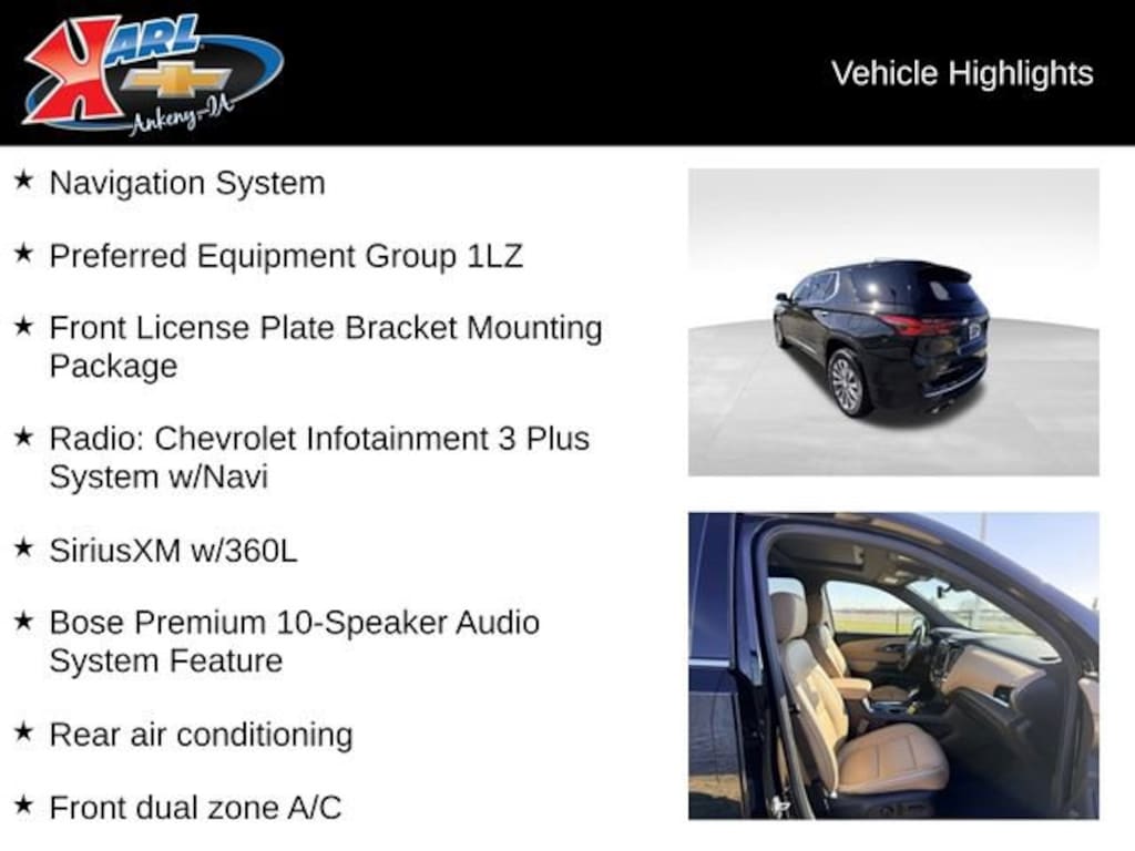 Used 2023 Chevrolet Traverse Premier SUV