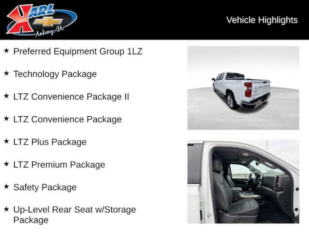 Used 2024 Chevrolet Silverado 1500 LTZ Truck Crew Cab