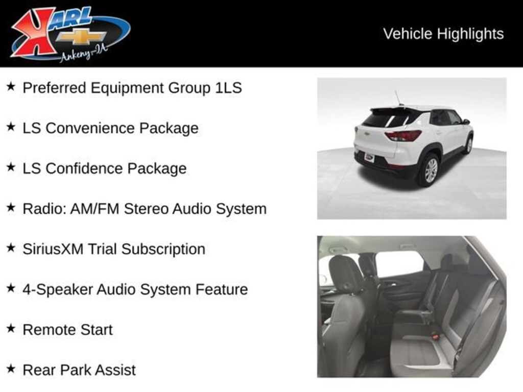 New 2026 Chevrolet Trailblazer LS SUV