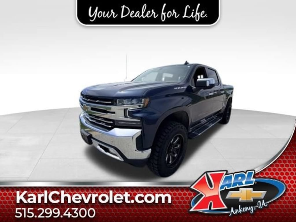 Used 2021 Chevrolet Silverado 1500 LTZ Truck Crew Cab