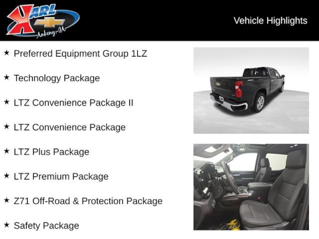 New 2026 Chevrolet Silverado 1500 LTZ Truck Crew Cab