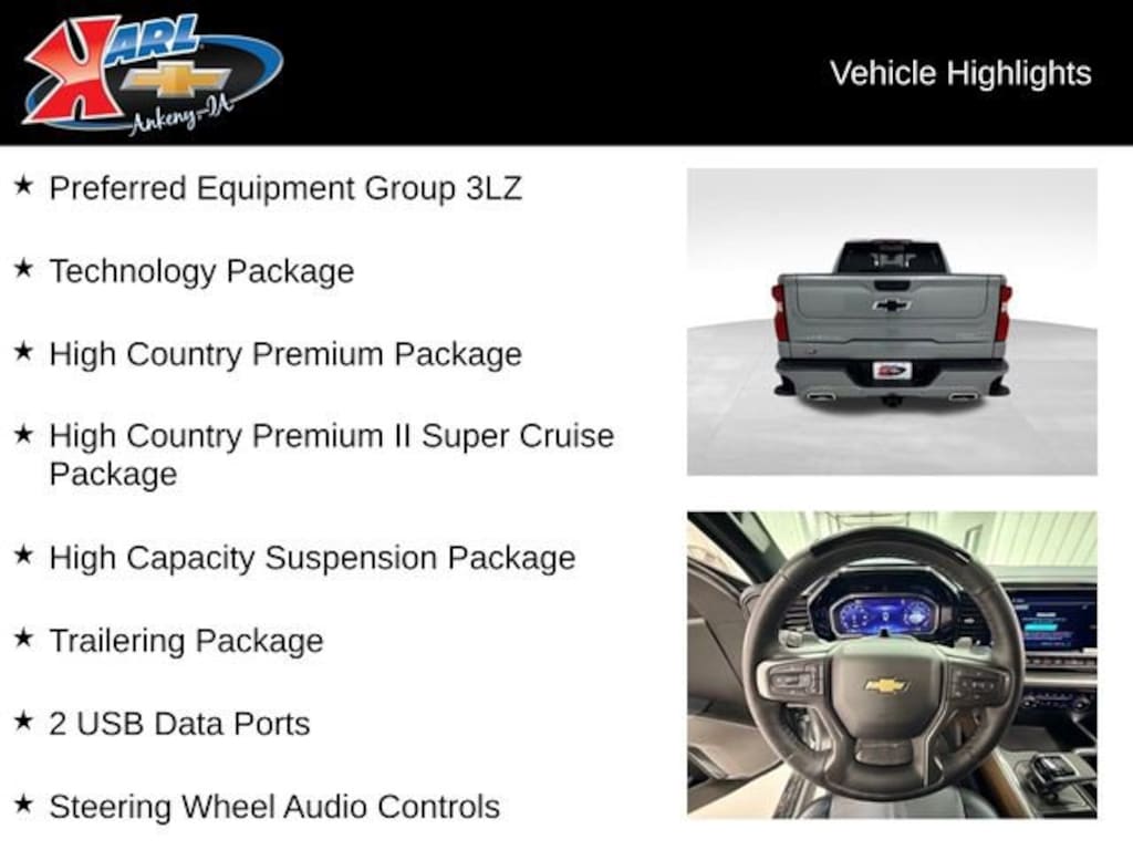 Used 2026 Chevrolet Silverado 1500 High Country Truck Crew Cab