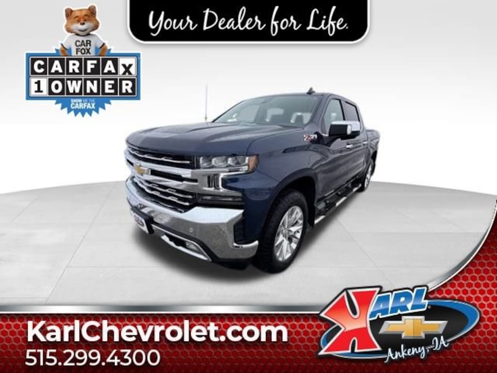 Used 2021 Chevrolet Silverado 1500 LTZ Truck Crew Cab