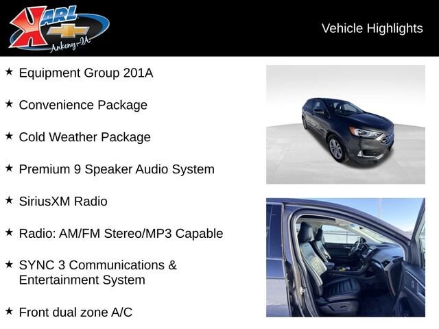 2020 Ford Edge SEL photo 2