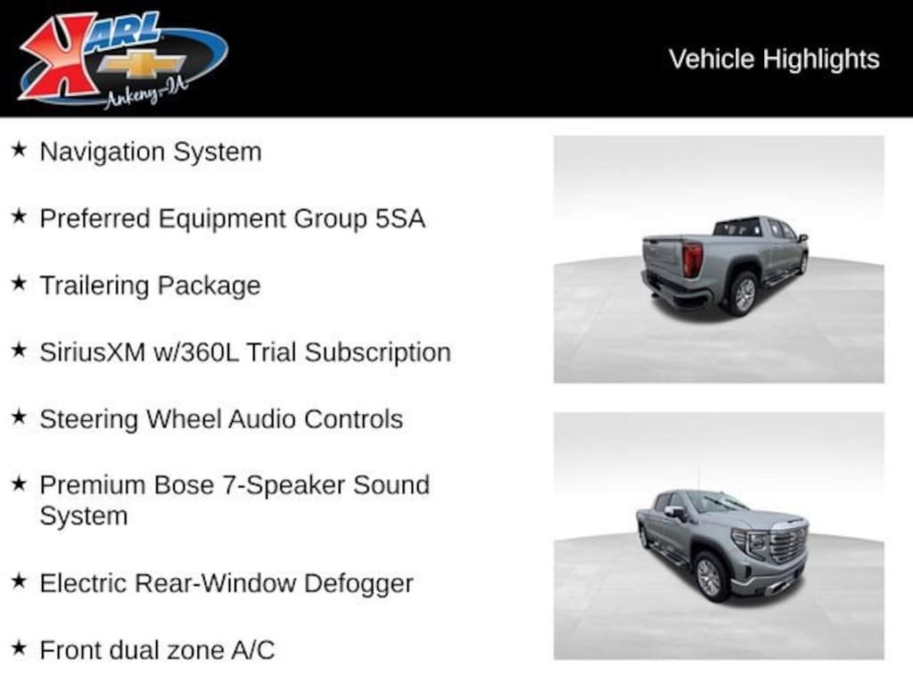 Used 2025 GMC Sierra 1500 Denali Truck Crew Cab