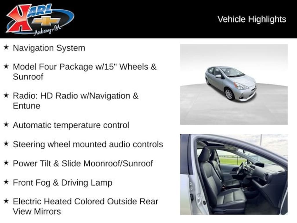 Used 2014 Toyota Prius c Four Sedan