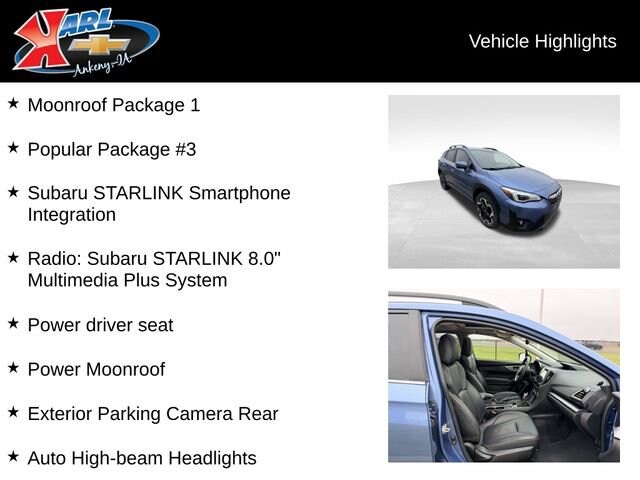 2021 Subaru Crosstrek Limited photo 2