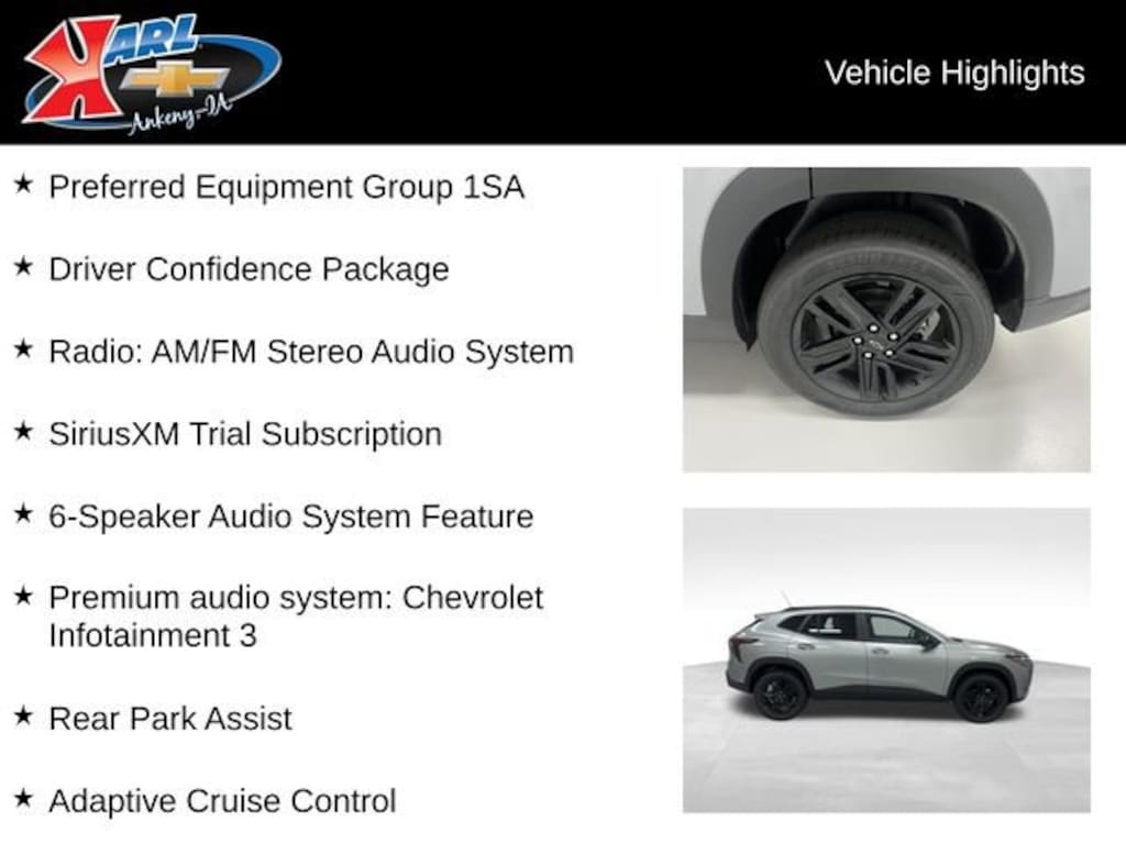New 2026 Chevrolet Trax Activ SUV