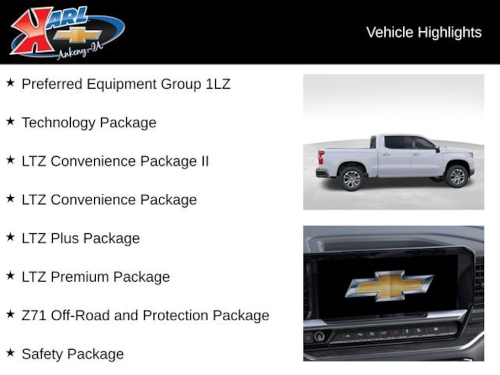 New 2026 Chevrolet Silverado 1500 LTZ Truck Crew Cab