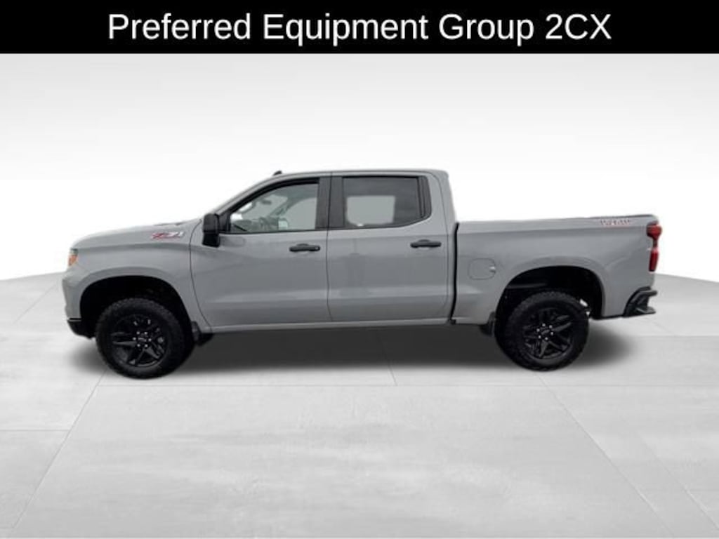 Used 2025 Chevrolet Silverado 1500 Custom Trail Boss Truck Crew Cab
