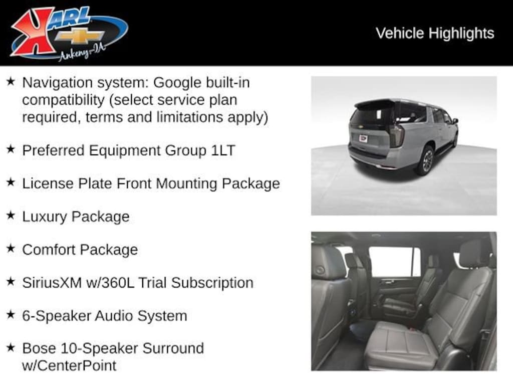 New 2026 Chevrolet Suburban LT SUV