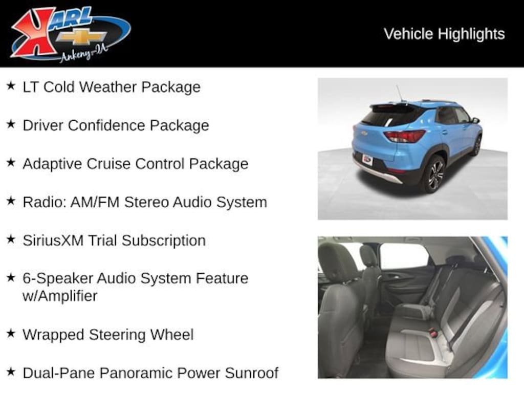 New 2026 Chevrolet Trailblazer LT SUV