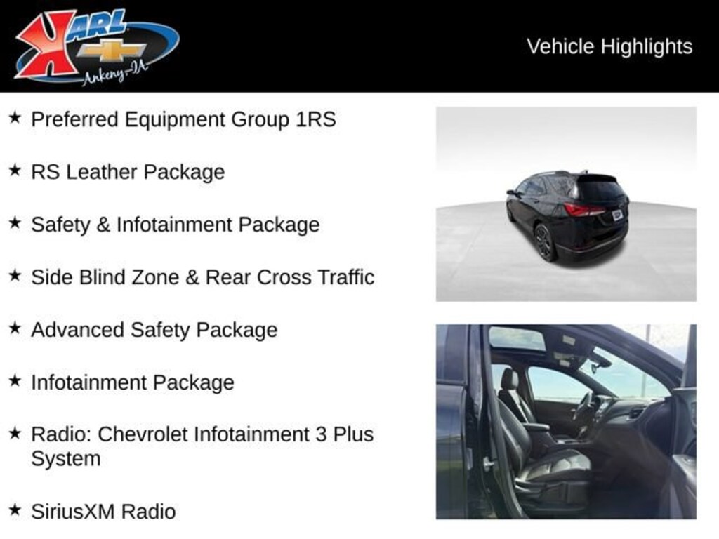Used 2023 Chevrolet Equinox RS SUV