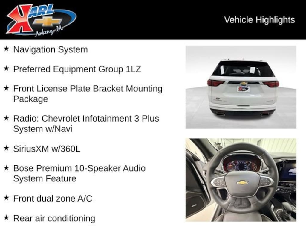 Used 2023 Chevrolet Traverse Premier SUV