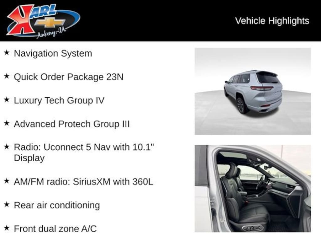 Used 2025 Jeep Grand Cherokee L Overland