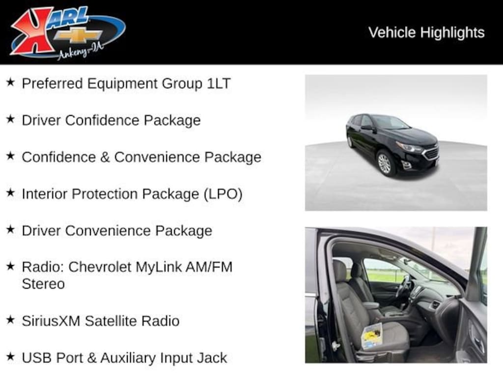 Used 2018 Chevrolet Equinox LT SUV