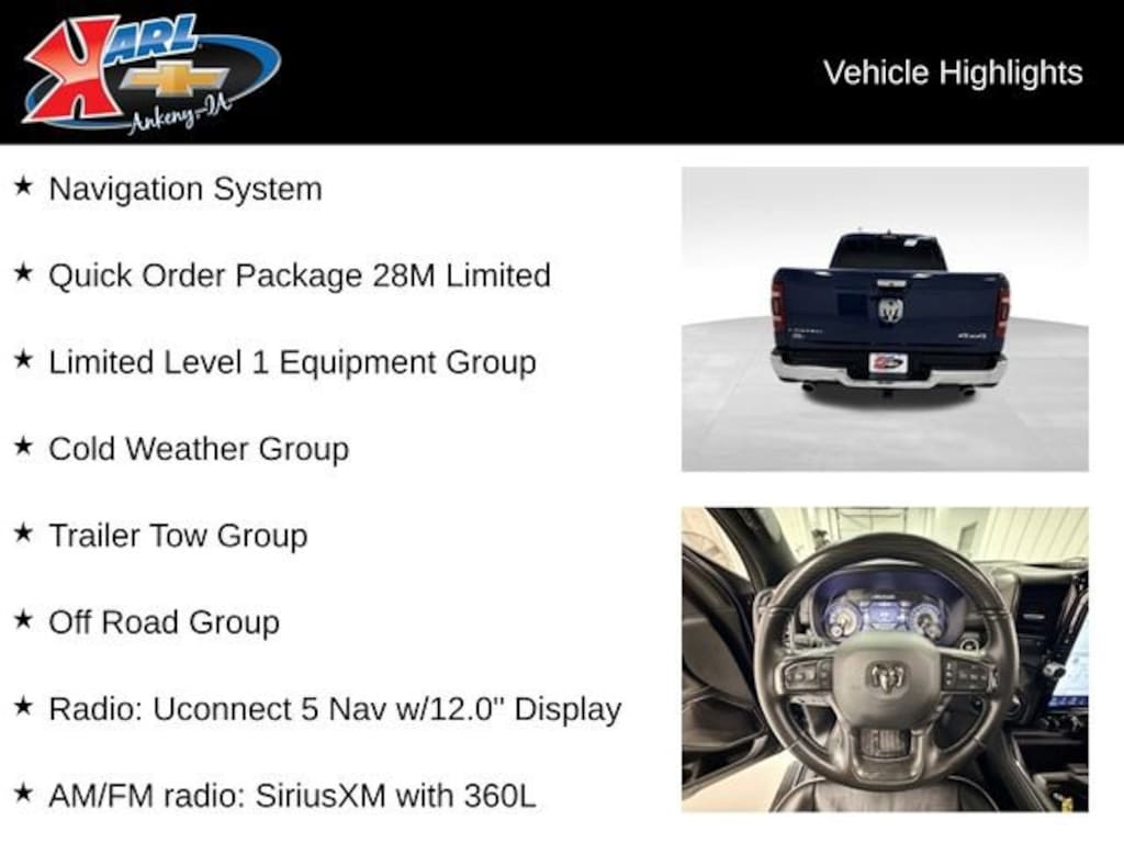 Used 2022 Ram 1500 Limited Truck Crew Cab