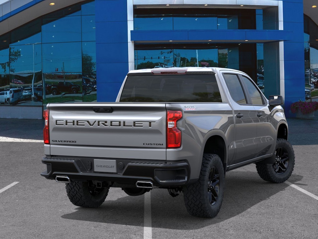New 2026 Chevrolet Silverado 1500 Custom Trail Boss Truck Crew Cab