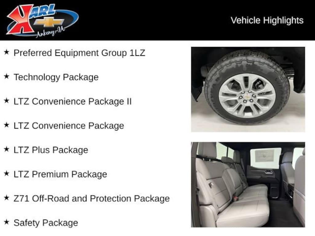 New 2026 Chevrolet Silverado 1500 LTZ Truck Crew Cab