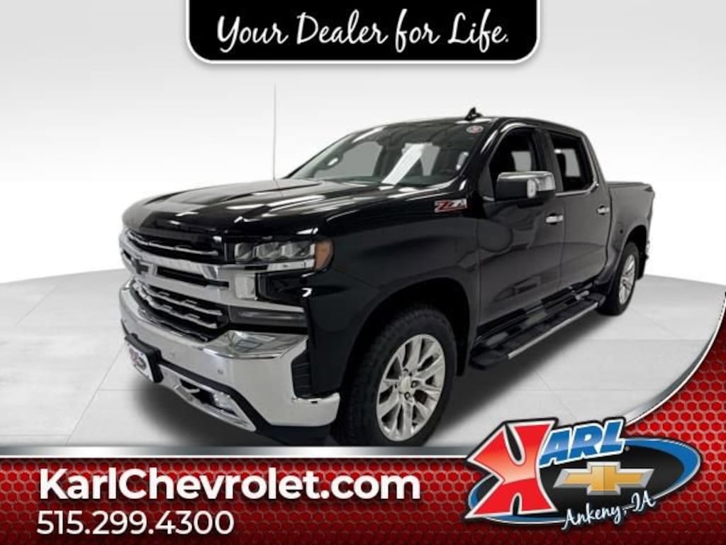 Used 2021 Chevrolet Silverado 1500 LTZ Truck Crew Cab