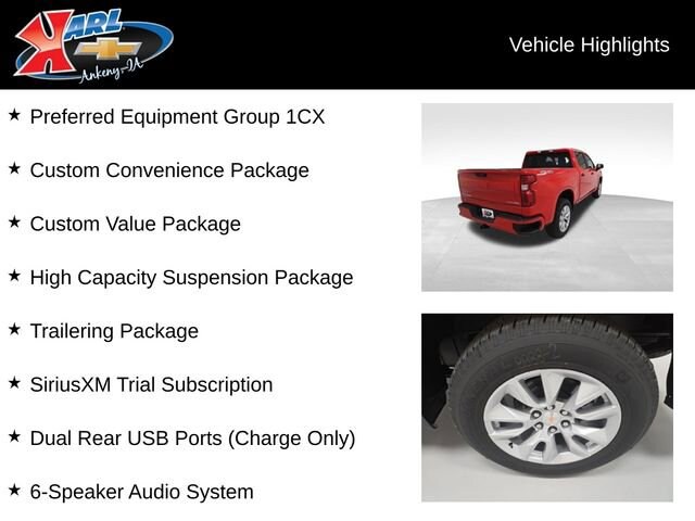 2026 Chevrolet Silverado 1500 Custom photo 2