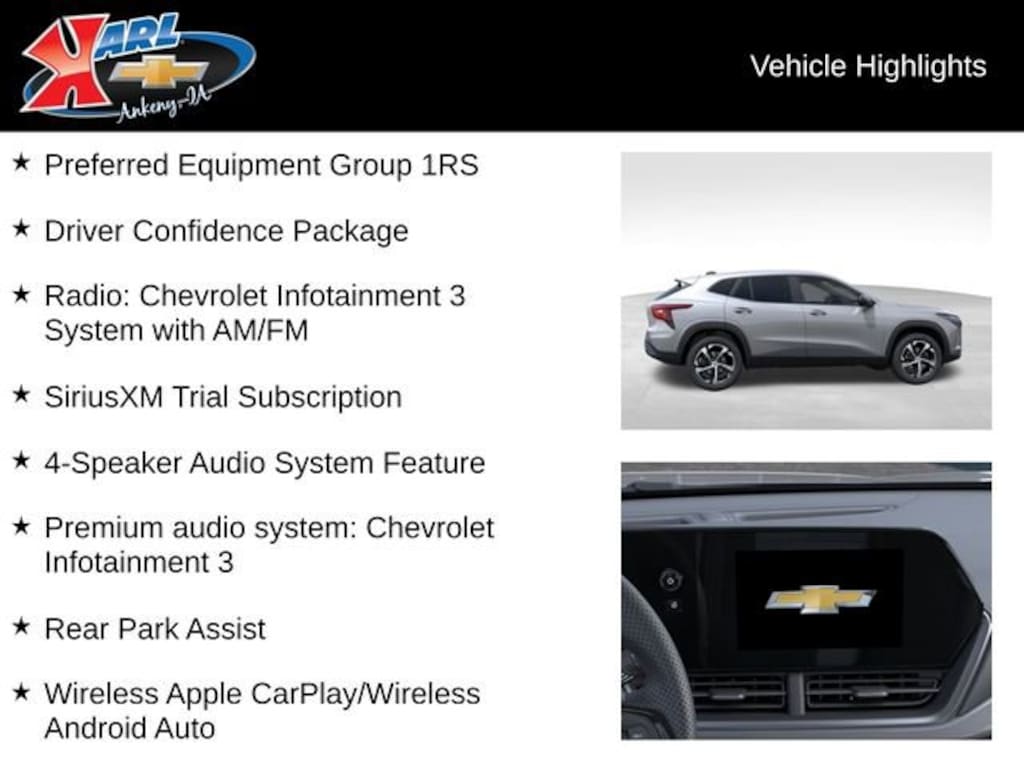New 2026 Chevrolet Trax 1RS SUV
