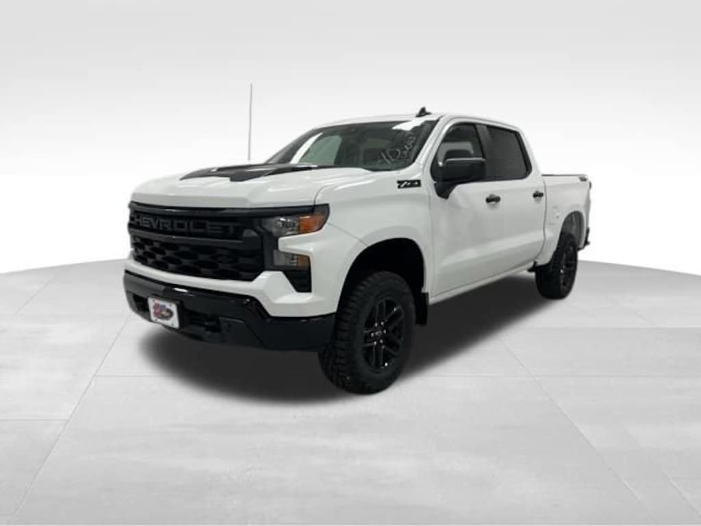 New 2026 Chevrolet Silverado 1500 Custom Trail Boss Truck Crew Cab