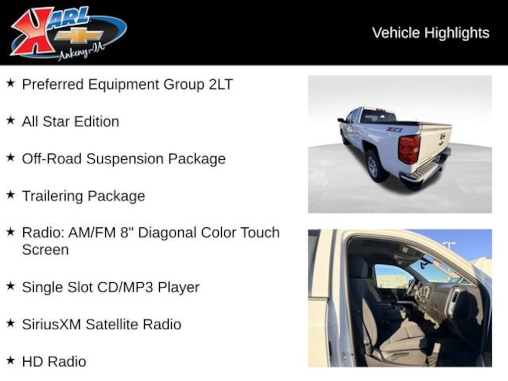 Used 2018 Chevrolet Silverado 1500 LT Truck Double Cab