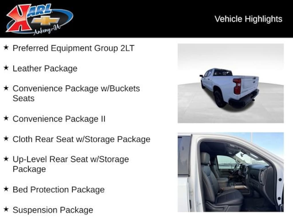 Used 2021 Chevrolet Silverado 1500 LT Trail Boss Truck Crew Cab