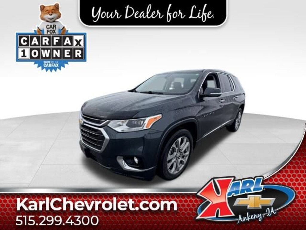 Used 2020 Chevrolet Traverse Premier SUV