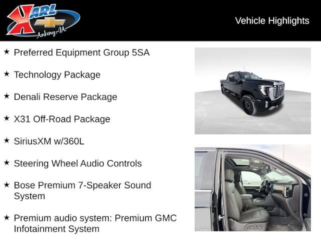 Used 2024 GMC Sierra 2500 HD Denali Truck Crew Cab