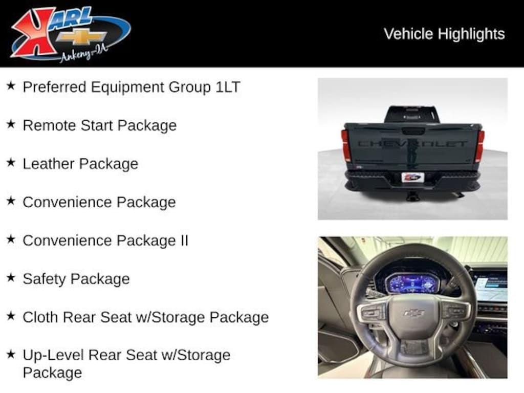 Used 2025 Chevrolet Silverado 2500 HD LT Truck Crew Cab