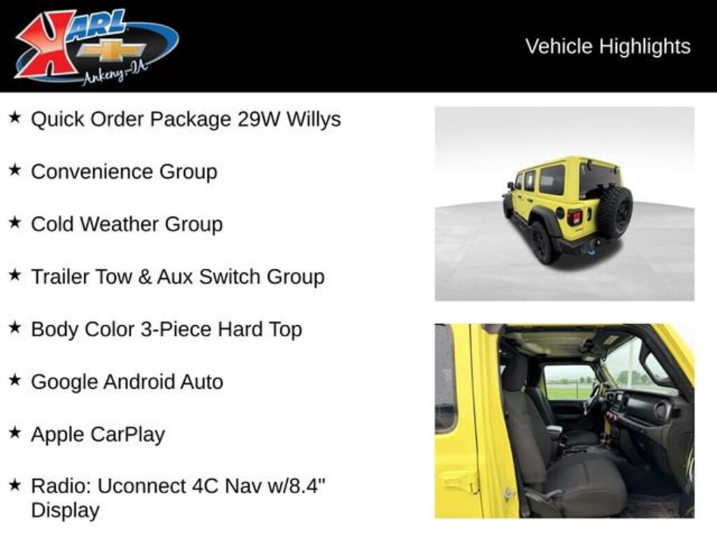 Used 2023 Jeep Wrangler 4xe 4x4 SUV