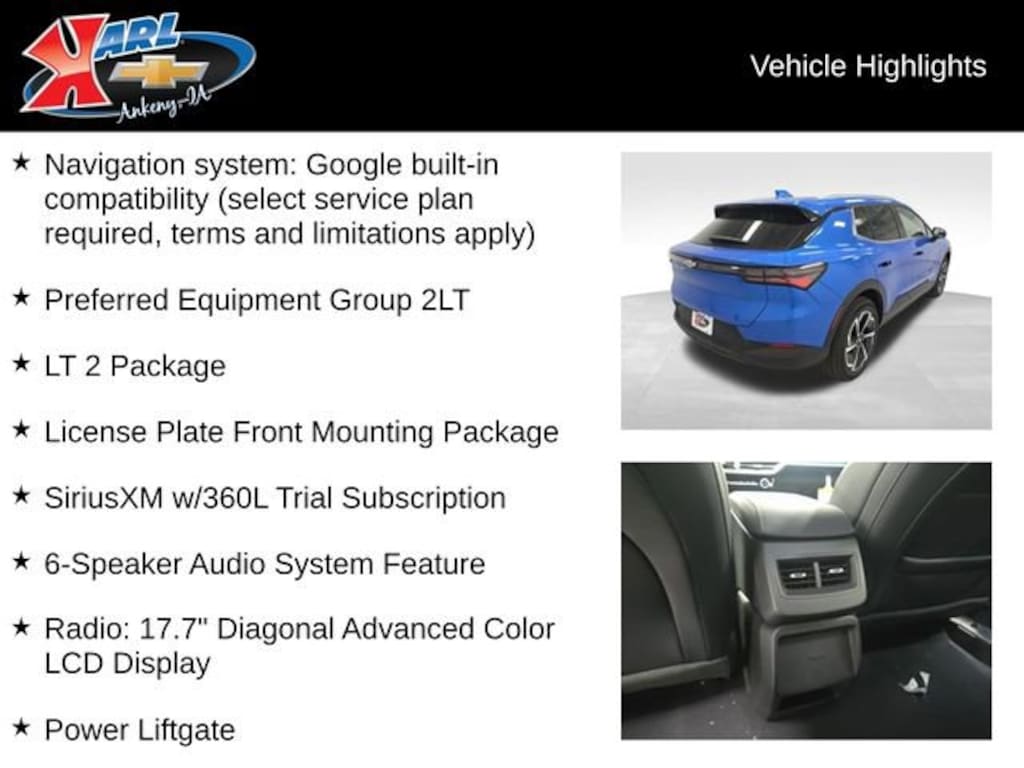 New 2026 Chevrolet Equinox EV LT SUV