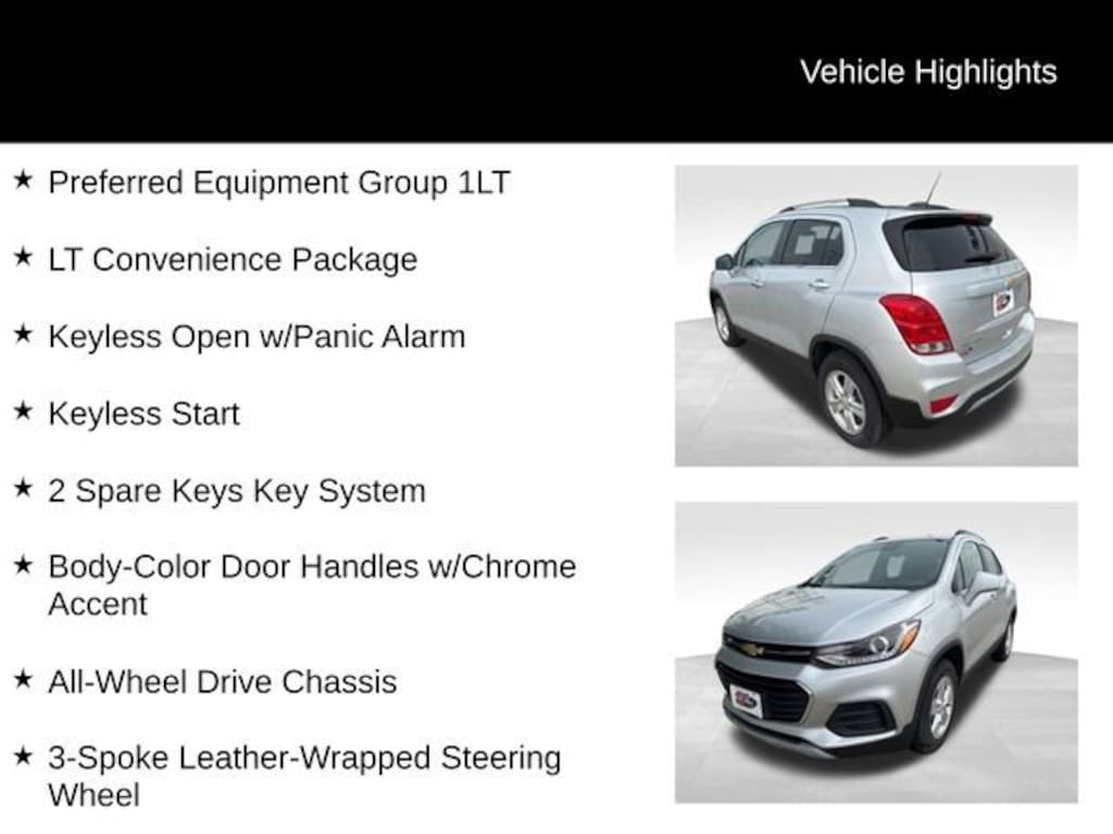 Used 2019 Chevrolet Trax LT SUV