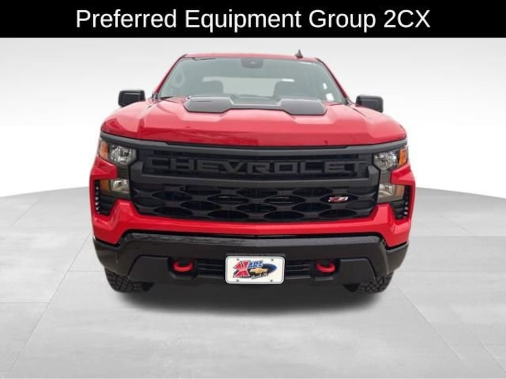 New 2026 Chevrolet Silverado 1500 Custom Trail Boss Truck Crew Cab