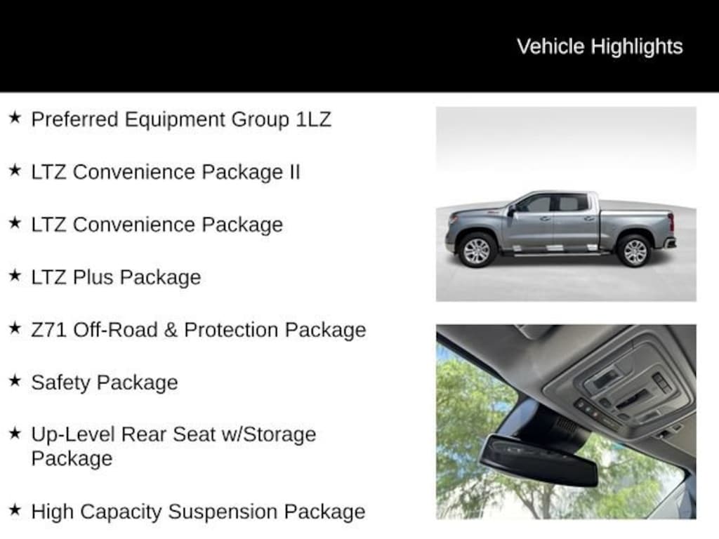 Used 2024 Chevrolet Silverado 1500 LTZ Truck